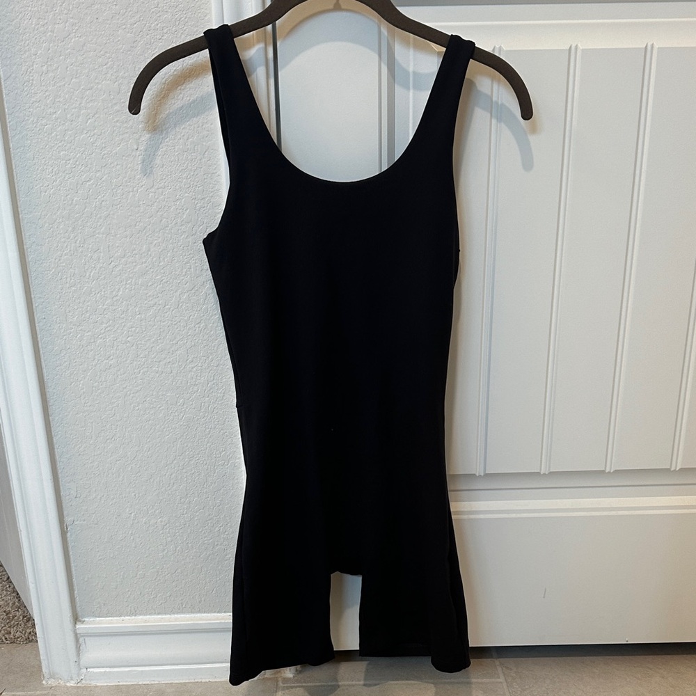 Girlfriend Collective Black Bodysuit